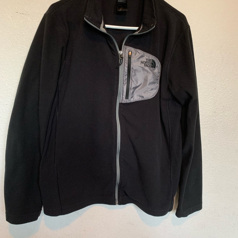 The North Face Black and Gray Performance Jacket | Men L
